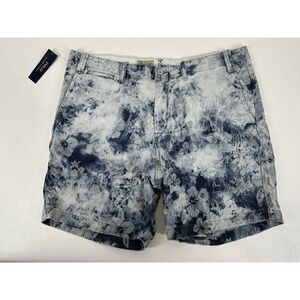 Polo Ralph Lauren Indigo Floral Denim Shorts Men's 40 NWT
